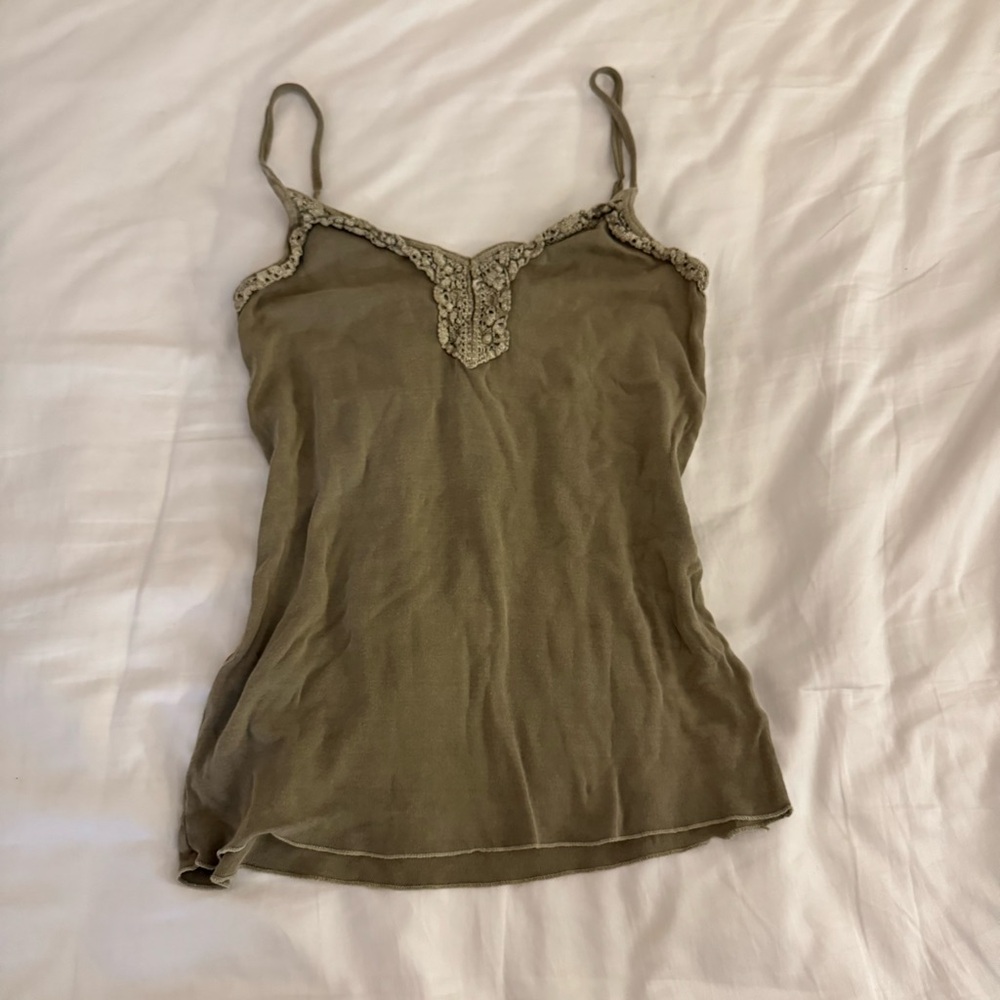 Old Navy Olive Camisole Top